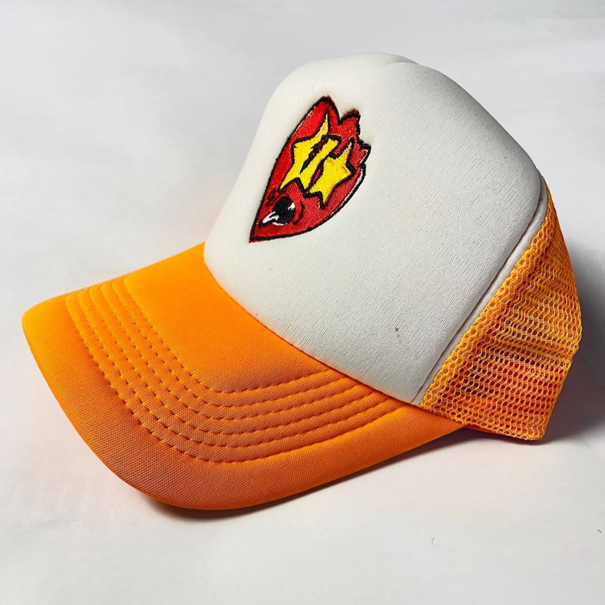 Orange Tracker Cap