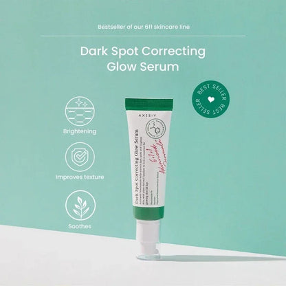 1Pcs/50ml Axis-y Dark Spot Correction Serum Effectively Improves Dark Face Moisturizing Whitening Brightening Soothing Serum New